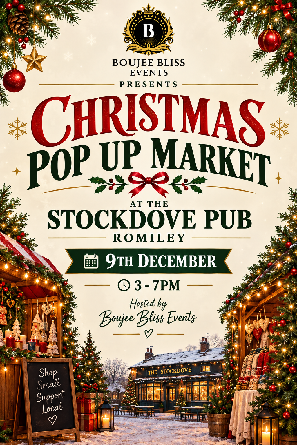 Stockdove Pop up christmas Market